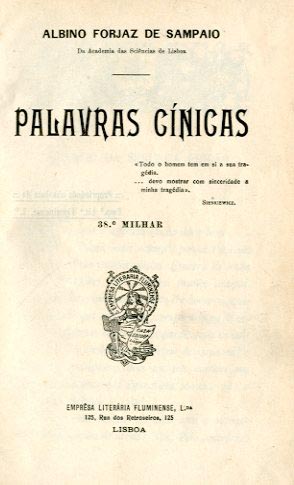 PALAVRAS CINICAS