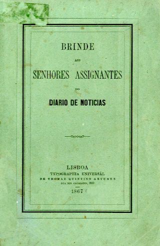 CANÇOES DA TARDE [BRINDE AOS SENHORES ASSIGNANTES DO DIARIO DE NOTICIAS]