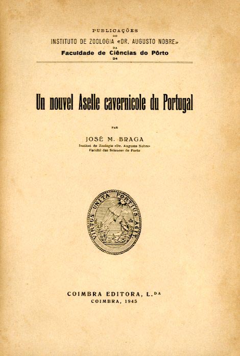 UN NOUVEL ASELLE CAVERNICOLE DU PORTUGAL