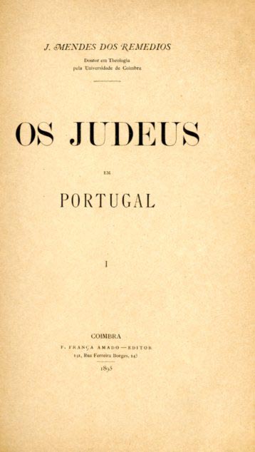 JUDEUS EM PORTUGAL