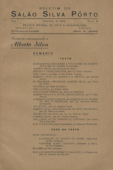 BOLETIM DO SALAO SILVA PORTO