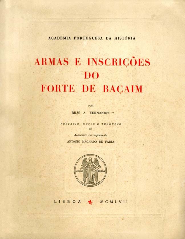 ARMAS E INSCRIÇOES DO FORTE DE BAÇAIM