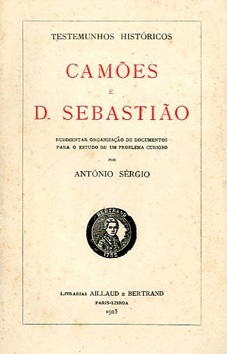 CAMOES E DOM SEBASTIAO