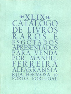 49 º catálogo de livros raros, antigos e/ou esgotados