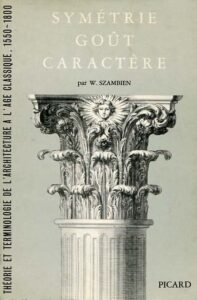 SYMETRIE GOUT CARACTERE