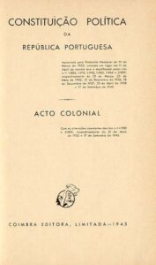 CONSTITUIÇAO POLITICA DA REPUBLICA PORTUGUESA