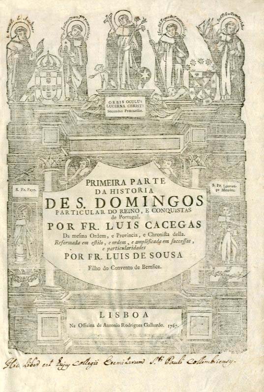 HISTORIA DE SAO DOMINGOS