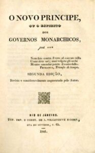 NOVO PRINCIPE OU O ESPIRITO DOS GOVERNOS MONARQUICOS