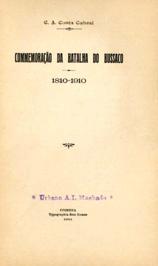 COMEMORAÇAO DA BATALHA DO BUSSACO