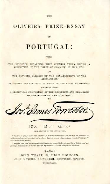 OLIVEIRA PRIZE ESSAY ON PORTUGAL