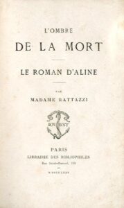 OMBRE DE LA MORT. LE ROMAN D'ALINE