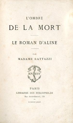 OMBRE DE LA MORT. LE ROMAN D’ALINE