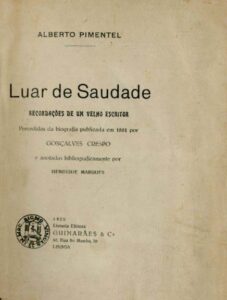 LUAR DE SAUDADE