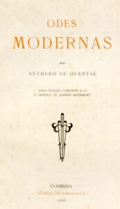 ODES MODERNAS