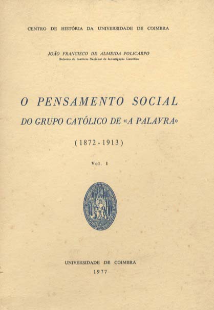 PENSAMENTO SOCIAL DO GRUPO CATOLICO DE A PALAVRA