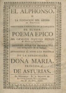 ALPHONSO O LA FUNDACION DEL REYNO DE PORTUGAL