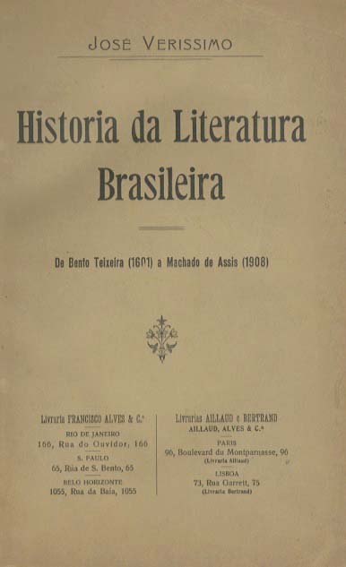 HISTORIA DA LITERATURA BRASILEIRA