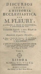 DISCURSOS SOBRE A HISTORIA ECLESIASTICA