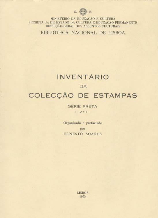 INVENTARIO DA COLECÇAO DE ESTAMPAS