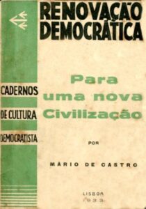 PARA UMA NOVA CIVILIZAÇAO
