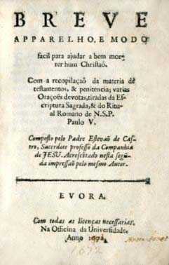 BREVE APARELHO E MODO FACIL PARA AJUDAR A BEM MORRER UM CRISTAO