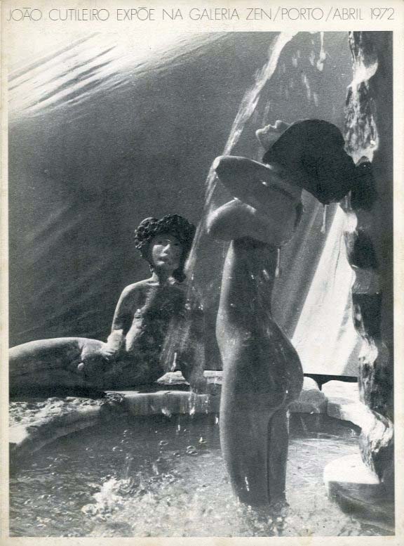 JOAO CUTILEIRO EXPOE NA GALERIA ZEN / PORTO / ABRIL 1972