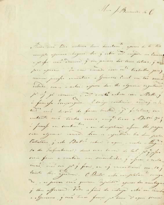 CARTA DATADA: 1848/03/25 [?] (Coimbra)