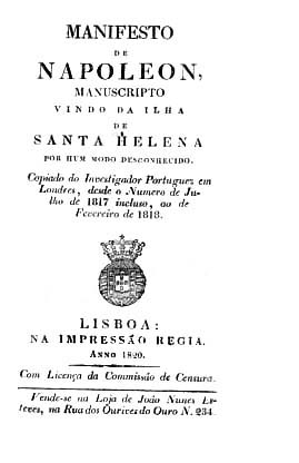 MANIFESTO DE NAPOLEON