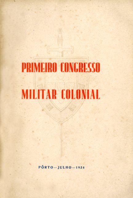 PRIMEIRO CONGRESSO MILITAR COLONIAL