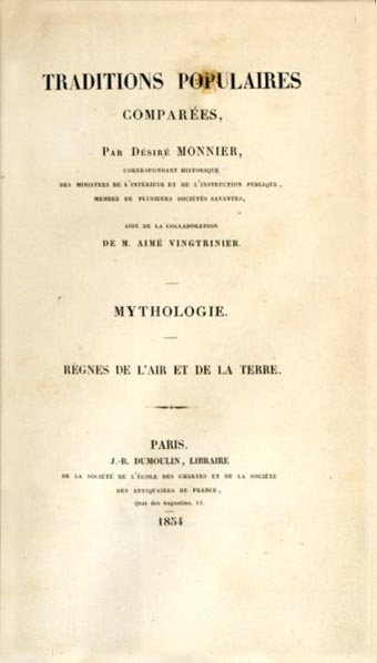 TRADITIONS POPULAIRES COMPAREES