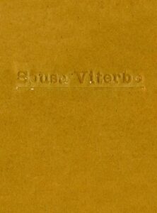 SOUSA VITERBO E A SUA OBRA POSTUMA