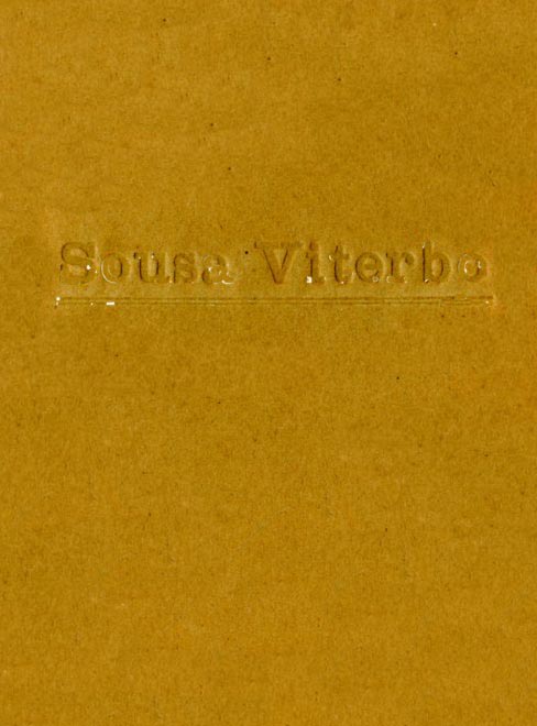 SOUSA VITERBO E A SUA OBRA POSTUMA