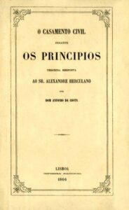 CASAMENTO CIVIL PERANTE OS PRINCIPIOS