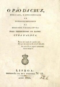PAU DA CRUZ DEDICADO E DESCARREGADO EM TODOS OS SENHORES DA SEGUNDA LEGISLATURA