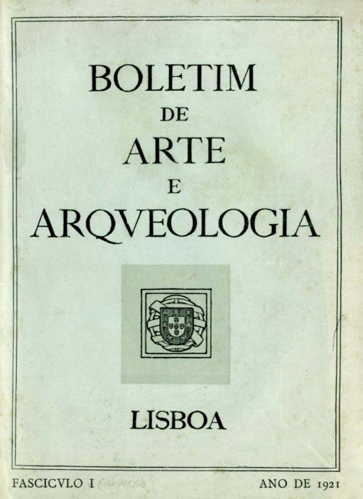BOLETIM DE ARTE E ARQUEOLOGIA
