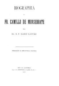 BIOGRAFIA DE FREI CAMILO DE MONSERRATE