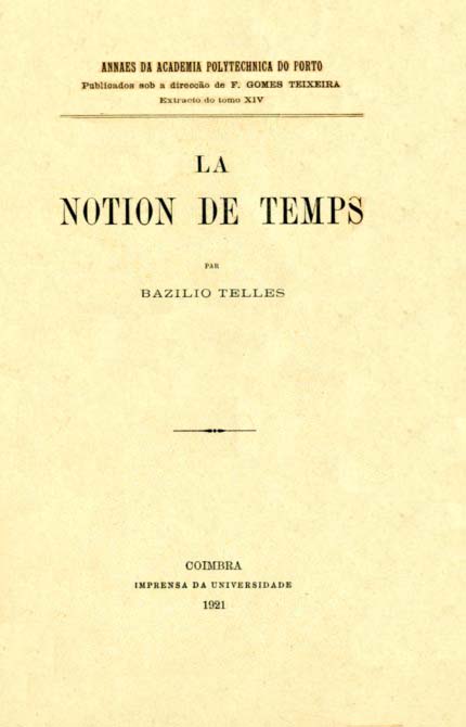 NOTION DE TEMPS