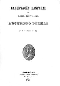 EXORTAÇAO PASTORAL DE SUA EXCELENCIA REVERENDISSIMA O SENHOR ARCEBISPO PRIMAZ