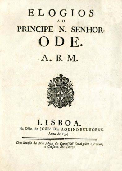 ELOGIOS AO PRINCIPE NOSSO SENHOR