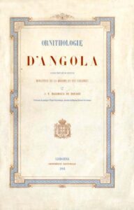 ORNITHOLOGIE D´ANGOLA