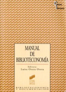 MANUAL DE BIBLIOTECONOMIA