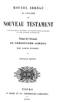 NOUVEL ABREGE DE L’HISTOIRE DU NOUVEAU TESTAMENT