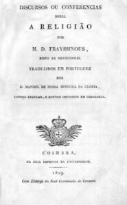 DISCURSOS OU CONFERENCIAS SOBRE A RELIGIAO