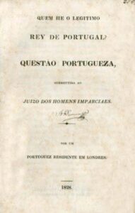 QUEM E O LEGITIMO REI DE PORTUGAL?