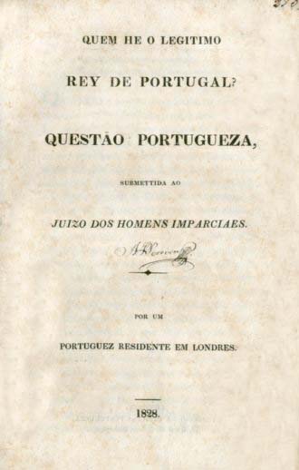 QUEM E O LEGITIMO REI DE PORTUGAL?