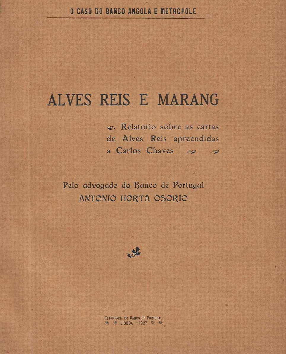 ALVES REIS E MARANG