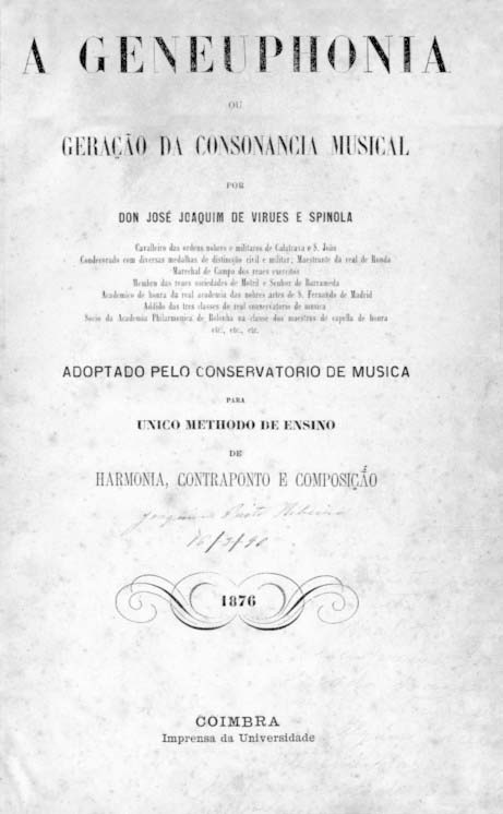 GENEUFONIA OU GERAÇAO DA CONSONANCIA MUSICAL