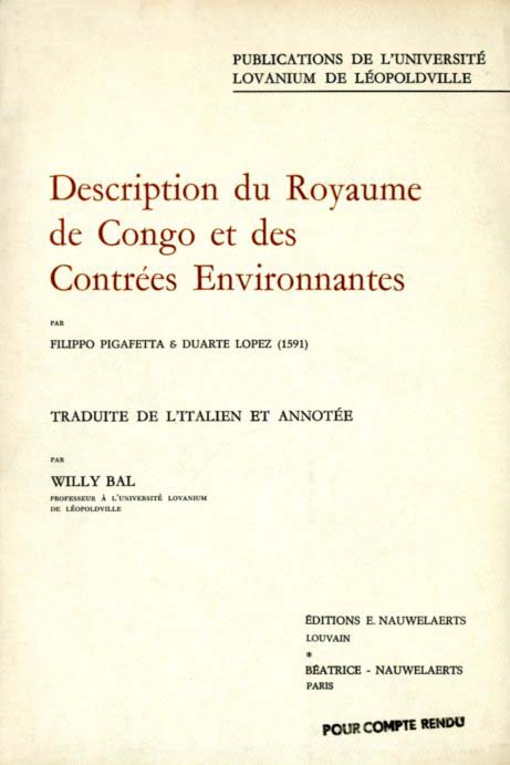 DESCRIPTION DU ROYAUME DE CONGO ET DES CONTRÉES ENVIRONNANTES