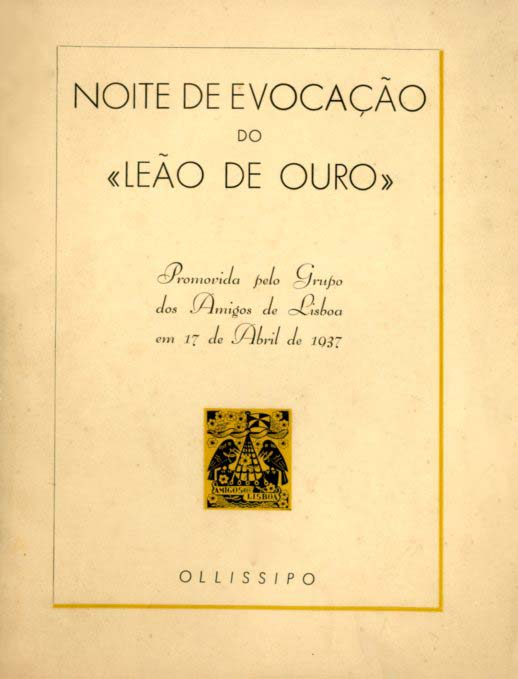 NOITE DE EVOCAÇAO DO LEAO DE OURO