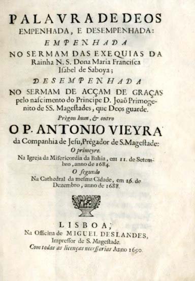 PALAVRA DE DEUS EMPENHADA E DESEMPENHADA [SERMOES]